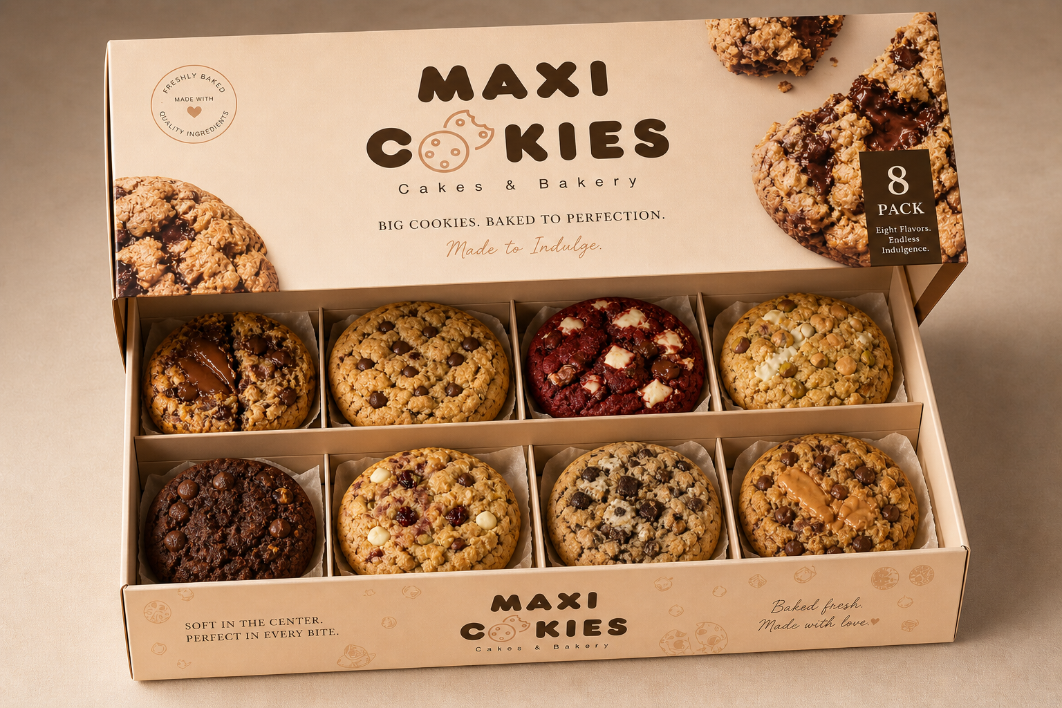 8-Pack Cookie Monster Box